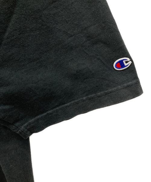 Champion（チャンピオン）Champion (チャンピオン) STANDARD CALIFORNIA (スタンダードカリフォルニア) 別注ロゴtシャツ ブラック サイズ:XLの古着・服飾アイテム