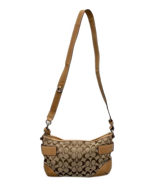 COACH（コーチ）COACH (コーチ) ショルダーバッグ ベージュの古着・服飾アイテム