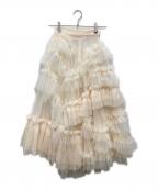 THE TOEザ・トゥー）の古着「Heracles Tulle Skirt」｜アイボリー