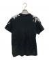 Tanaka Daisuke (タナカ ダイスケ) magical powder piles up T-shirt ブラック サイズ:1：10000円