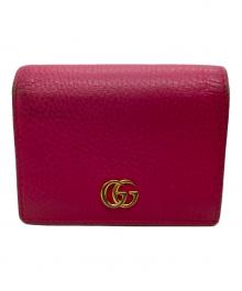 GUCCI（グッチ）の古着「コンパクトウォレット」｜ピンク