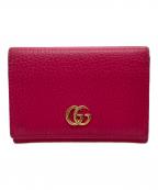 GUCCIグッチ）の古着「カードケース」｜ピンク
