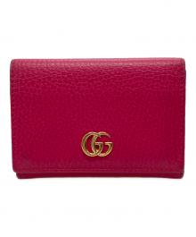 GUCCI（グッチ）の古着「カードケース」｜ピンク