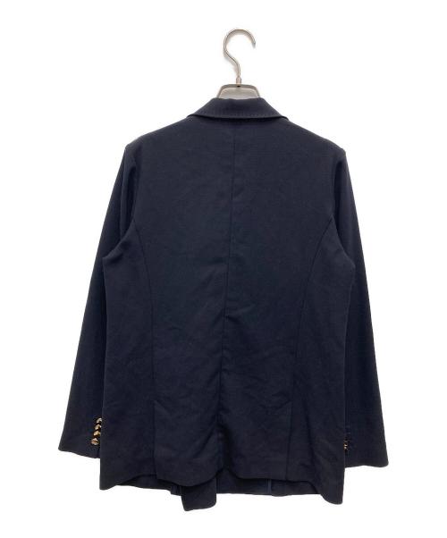 FRAY ID（フレイ アイディー）FRAY ID (フレイ アイディー) 金釦ダブルテーラードジャケット ネイビー サイズ:1の古着・服飾アイテム