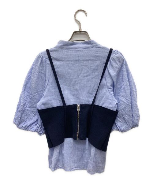 Snidel（スナイデル）Snidel (スナイデル) SWEET3ピース ブルー サイズ:1の古着・服飾アイテム