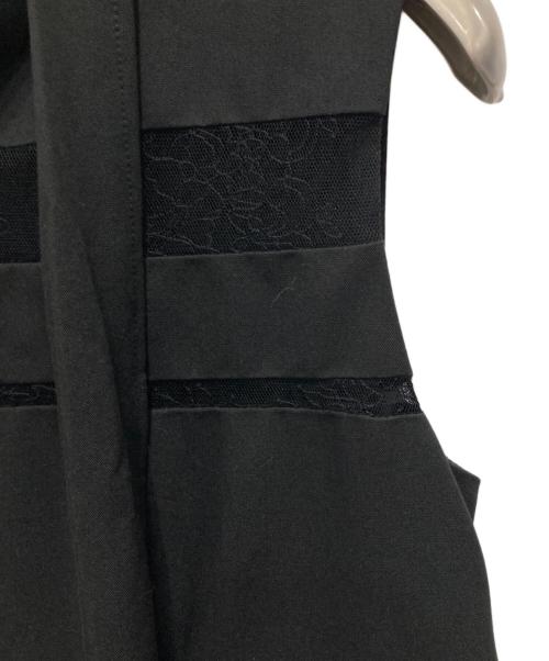 HER LIP TO（ハーリップトゥ）Her lip to (ハーリップトゥ) Lace Trimmed Bowtie Dress ブラック サイズ:Sの古着・服飾アイテム