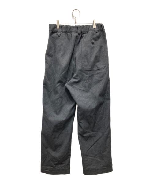 MHL（マーガレットハウエル）MHL (マーガレットハウエル) 2タックウールパンツ グレー サイズ:Sの古着・服飾アイテム