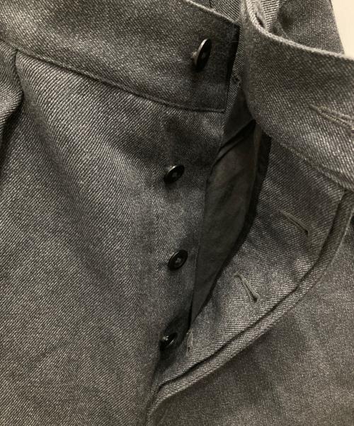 MHL（マーガレットハウエル）MHL (マーガレットハウエル) 2タックウールパンツ グレー サイズ:Sの古着・服飾アイテム