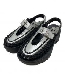 KEEN（キーン）の古着「UNEEK PLT MARY JANE」｜シルバー