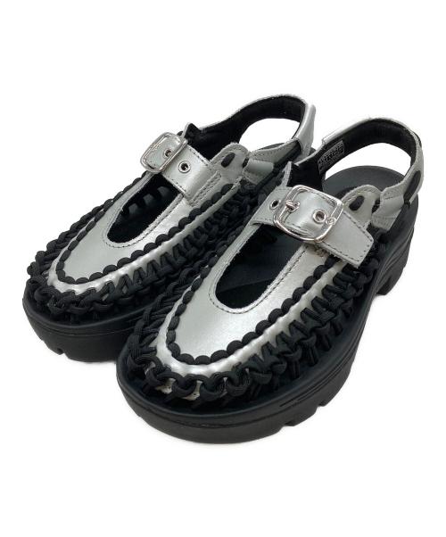 KEEN（キーン）KEEN (キーン) UNEEK PLT MARY JANE シルバー サイズ:23の古着・服飾アイテム