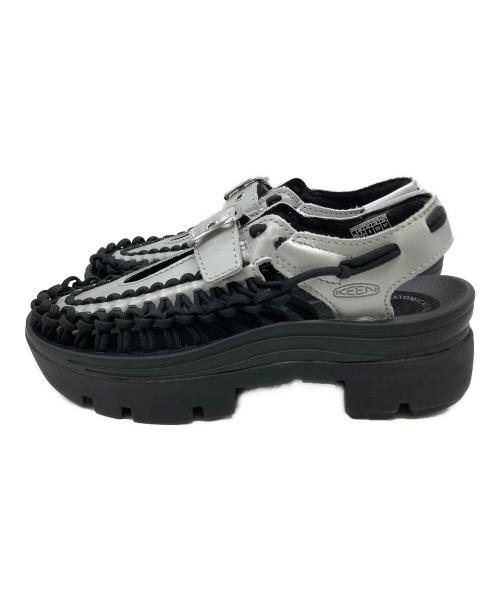 KEEN（キーン）KEEN (キーン) UNEEK PLT MARY JANE シルバー サイズ:23の古着・服飾アイテム