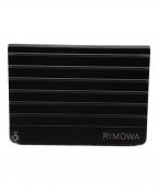 RIMOWAリモワ）の古着「アルミニウムカードホルダー」｜ブラック