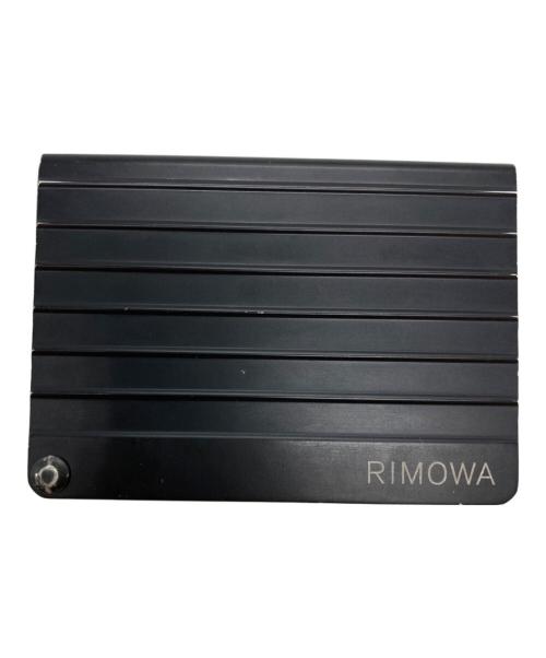 RIMOWA（リモワ）RIMOWA (リモワ) アルミニウムカードホルダー ブラックの古着・服飾アイテム