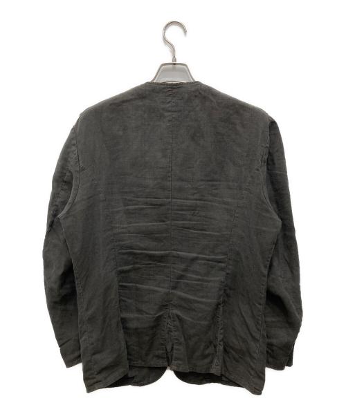 The 2 Monkeys（ザトゥーモンキーズ）The 2 Monkeys (ザトゥーモンキーズ) Linen coat グレー サイズ:Mの古着・服飾アイテム