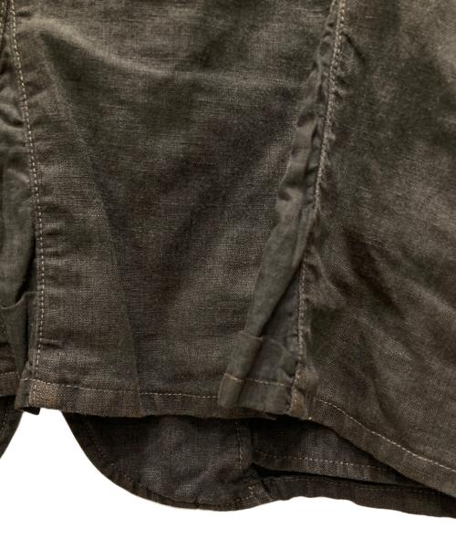 The 2 Monkeys（ザトゥーモンキーズ）The 2 Monkeys (ザトゥーモンキーズ) Linen coat グレー サイズ:Mの古着・服飾アイテム