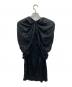 H&M (エイチアンドエム) STELLA McCARTNEY (ステラマッカートニー) サテンミニワンピース ブラック サイズ:32 未使用品：13000円