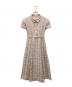 Her lip to（ハーリップトゥ）の古着「Annecy Belted Dress/アヌシー・ベルテッド・ドレス」｜ピンク