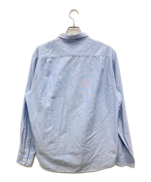 SUPREME（シュプリーム）Supreme (シュプリーム) クラシックロゴ オックスフォード ボタンダウンシャツ ブルー サイズ:XLの古着・服飾アイテム