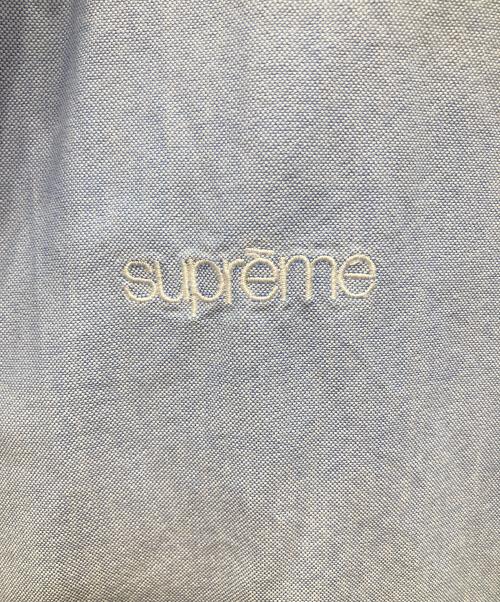 SUPREME（シュプリーム）Supreme (シュプリーム) クラシックロゴ オックスフォード ボタンダウンシャツ ブルー サイズ:XLの古着・服飾アイテム