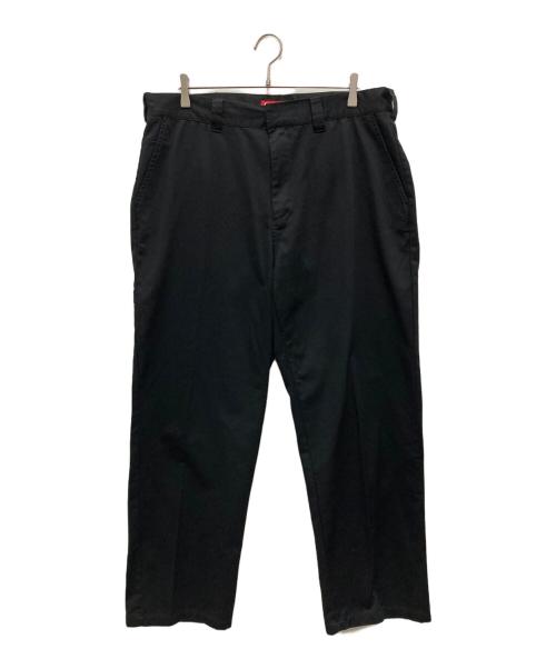 SUPREME（シュプリーム）Supreme (シュプリーム) Work Pant ブラック サイズ:SIZE 91cm (W36)の古着・服飾アイテム