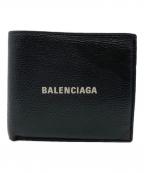 BALENCIAGAバレンシアガ）の古着「2つ折り財布」｜ブラック