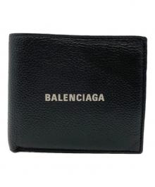 BALENCIAGA（バレンシアガ）の古着「2つ折り財布」｜ブラック