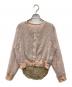 CLANE（クラネ）の古着「MINAMI TANAKA×CLANE FLORETS OPAL CARDIGAN」｜ピンク