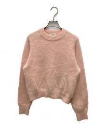 CLANE（クラネ）の古着「ANGORA COMPACT KNIT TOPS」｜ピンク