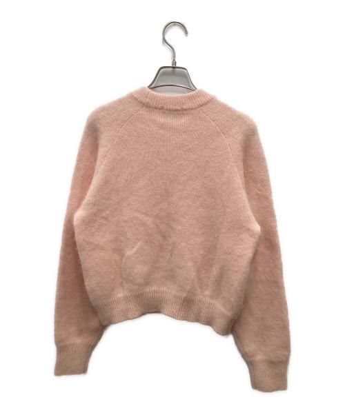 CLANE（クラネ）CLANE (クラネ) ANGORA COMPACT KNIT TOPS ピンク サイズ:1の古着・服飾アイテム
