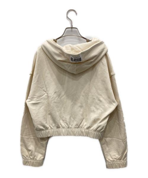 HER LIP TO（ハーリップトゥ）Her lip to (ハーリップトゥ) Flight Mode Zip Hoodie ベージュ サイズ:Fの古着・服飾アイテム