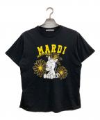 Mardi Mercrediマルディメクルディ）の古着「NASUFARMVILLAGEコラボTシャツ/ナス ファーム ヴィレッジ」｜ブラック