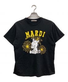 Mardi Mercredi（マルディメクルディ）の古着「NASUFARMVILLAGEコラボTシャツ/ナス ファーム ヴィレッジ」｜ブラック