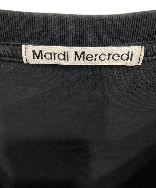 Mardi Mercredi（マルディメクルディ）MARDI MERCREDI (マルディメクルディ) NASUFARMVILLAGEコラボTシャツ/ナス ファーム ヴィレッジ ブラック サイズ:FREEの古着・服飾アイテム