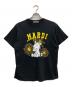 MARDI MERCREDI（マルディメクルディ）の古着「NASUFARMVILLAGEコラボTシャツ/ナス ファーム ヴィレッジ」｜ブラック