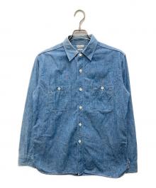WAREHOUSE（ウエアハウス）の古着「TRIPLE STITCH WORK SHIRT LOOSE-FIT」｜インディゴ