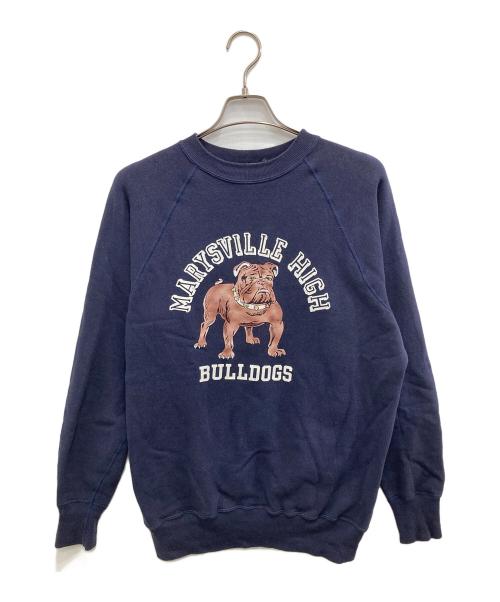 WAREHOUSE（ウエアハウス）WAREHOUSE (ウエアハウス) RAGLAN CREW SWEAT ネイビー サイズ:44の古着・服飾アイテム