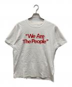 sacaiサカイ）の古着「We Are The People Tシャツ」｜ホワイト