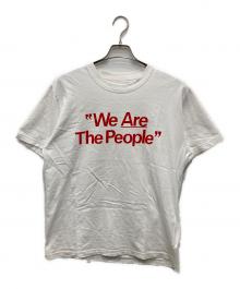 sacai（サカイ）の古着「We Are The People Tシャツ」｜ホワイト