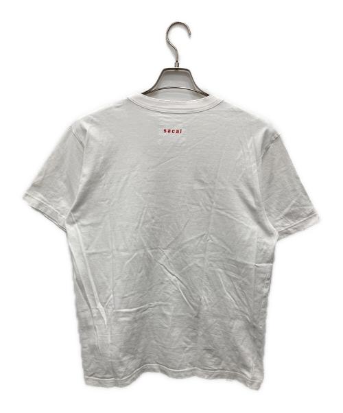 sacai（サカイ）sacai (サカイ) We Are The People Tシャツ ホワイト サイズ:3の古着・服飾アイテム