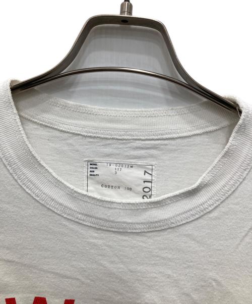 sacai（サカイ）sacai (サカイ) We Are The People Tシャツ ホワイト サイズ:3の古着・服飾アイテム