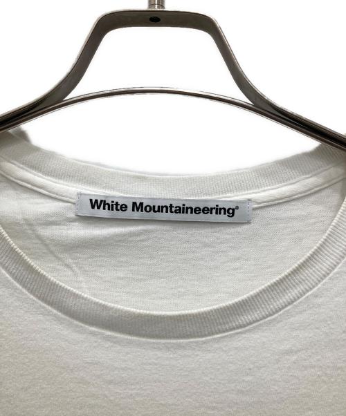WHITE MOUNTAINEERING（ホワイトマウンテ二アニング）WHITE MOUNTAINEERING (ホワイトマウンテ二アニング) プリントカットソー ホワイト サイズ:2の古着・服飾アイテム