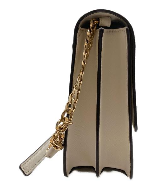 MICHAEL KORS（マイケルコース）MICHAEL KORS (マイケルコース) ダニエラ ラージ サフィアーノ レザー クロスボディ バッグ アイボリーの古着・服飾アイテム