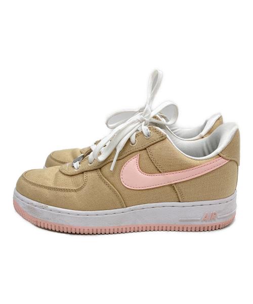 NIKE（ナイキ）NIKE (ナイキ) AIR FORCE 1 RETRO LL QS LINEN ベージュ サイズ:23.5の古着・服飾アイテム