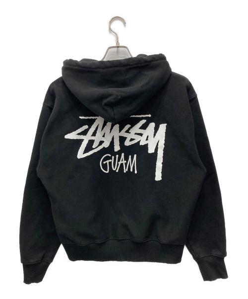 stussy（ステューシー）stussy (ステューシー) ストックロゴジップフーディ ブラック サイズ:Sの古着・服飾アイテム