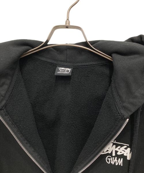 stussy（ステューシー）stussy (ステューシー) ストックロゴジップフーディ ブラック サイズ:Sの古着・服飾アイテム