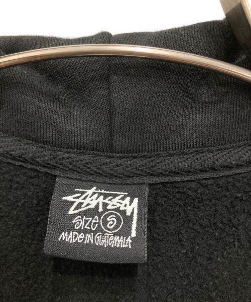 stussy（ステューシー）stussy (ステューシー) ストックロゴジップフーディ ブラック サイズ:Sの古着・服飾アイテム