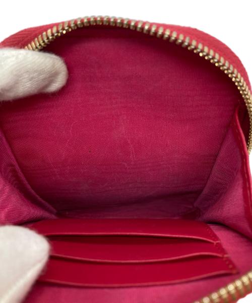 Christian Dior（クリスチャン ディオール）Christian Dior (クリスチャン ディオール) フォンホルダー/ショルダーポーチ レッドの古着・服飾アイテム