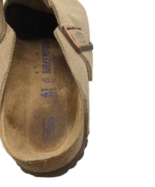 BIRKENSTOCK（ビルケンシュトック）BIRKENSTOCK (ビルケンシュトック) Boston/ボストン ベージュ サイズ:265の古着・服飾アイテム