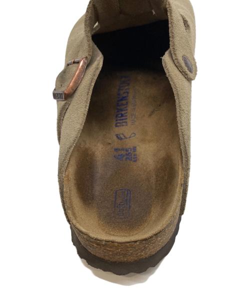 BIRKENSTOCK（ビルケンシュトック）BIRKENSTOCK (ビルケンシュトック) Boston/ボストン ベージュ サイズ:265の古着・服飾アイテム