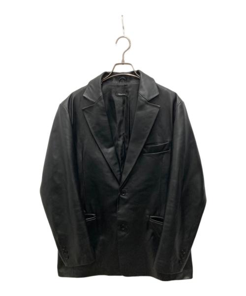 SCHAFFEN（シャッフェン）SCHAFFEN (シャッフェン) ラムレザージャケット ブラック サイズ:3の古着・服飾アイテム